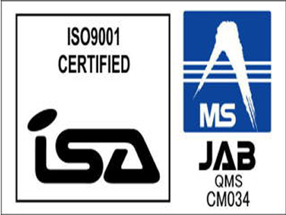 ISO9001 認証取得